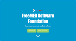 Desktop Screenshot of freemedsoftware.org